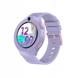Smartwatch dla dzieci Bemi Moki 1.32 cala 360x360 4G LTE GPS LBS fioletowy