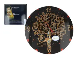 Zegar ścienny - G. Klimt, Drzewo życia (CARMANI)