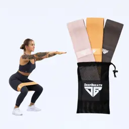 Gumy do ćwiczeń - Caramel Coffee Hip Band