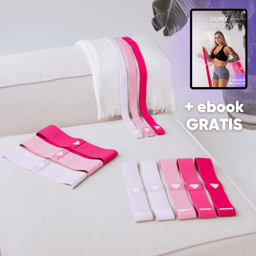 Zestaw - Pink Passion Mini Band, Hip Band i Power Band