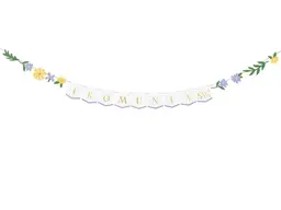 Baner Girlanda Pierwsza Komunia Święta  300x13cm