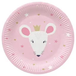 Talerze pap. okrągłe "Magical friends" 23cm 10 szt