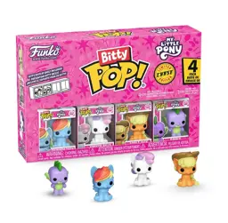 MY LITTLE PONNY - Bitty Pop 4 Pack 2,5 cm - Rainbow Dash
