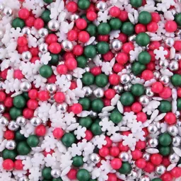 Posypka  cukrowa  WINTER  MIX  50g   konfetti
