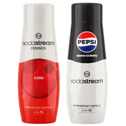 Zestaw 2 koncentratów SodaStream Cola+Pepsi MAX