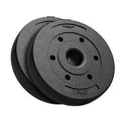 Obciążenie bitumiczne olimpijskie zestaw 2x7.5kg otwór 51mm do sztang Rebel