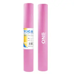 YM01 YOGA MAT (pink) ONE FITNESS