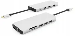 eSTUFF USB-C 12-in-1 Mobile Dock, ES623009