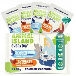 ANIMAL ISLAND Indyk/Biała ryba w filecie 56x85g
