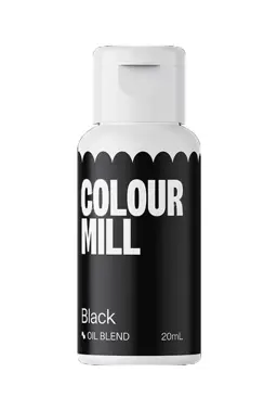 Barwnik olejowy  Colour Mill CZARNY BLACK  20ml
