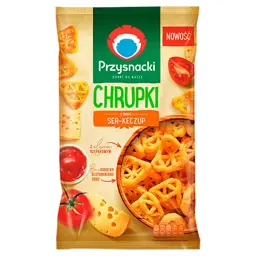 Przysnacki Chrupki o smaku ser-keczup 120 g