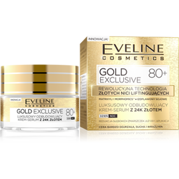EVELINE Gold Exlusive 80+ krem-serum odbudowujące 50ml