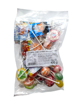 Lizaki 400g owocowe
