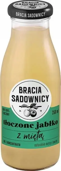 Bracia Sadownicy Sok tłoczone jabłko z miętą 250 ml