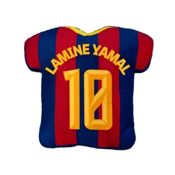 FC Barcelona Poduszka w Kształcie Koszulki  10 Lamine YAMAL BARCA