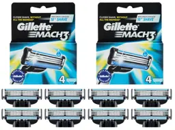 Wkłady do maszynki golenia Gillette Mach3 8 szt. ostrza wymienne zapasowe