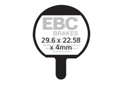 CFA421 - Klocki hamulcowe rowerowe (organiczne) EBC Brakes