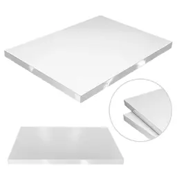 Cake Board Base Rectangular White 30x40 cm 2 cm Square Drum Premium Brand4Cake
