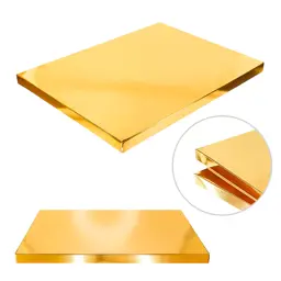 Cake Board Base Rectangular Gold 30x40 cm 2 cm Square Drum Premium Brand4Cake