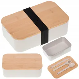 LUNCH BOX BIAŁY NR:7444