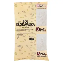 Sól kłodawska miałka Brat.pl 500g