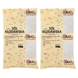 Sól kłodawska miałka 1kg (2x500g)