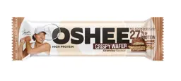 Oshee Wafel z kremem kakaowym oraz nadzienie o smaku biszkoptowym i tiramisu wysokobiałkowy 37 g