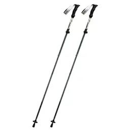 Kijki trekkingowe Qunature nordic walking aluminiowe 110 - 130 cm - brązowe