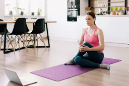 Mata gimnastyczna do ćwiczeń jogi pilatesu fitness 6mm karimata REBEL