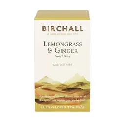 Herbata Tea Bag Lemongrass & Ginger -25 Birchall