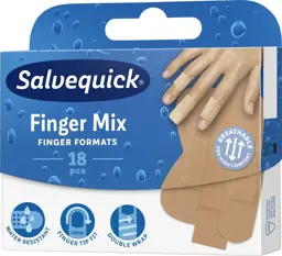 Salvequick  FINGER MIXED 12 X 18 / 0229