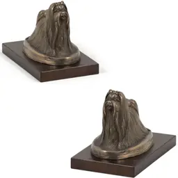 Maltańczyk, Bichon Maltiase, Maltese - statuetka psa, figurka do biura, trofeum na wystawę psów marki Art-Dog