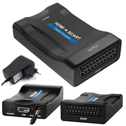 Konwerter obrazu i dźwięku z HDMI na SCART / EURO