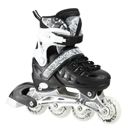 NH10905 4in1 BLACK SIZE S(31-34) INLINE/ICE-SKATES NILS EXTREME