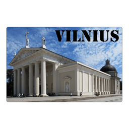 Magnes na lodówkę Wilno Katedra